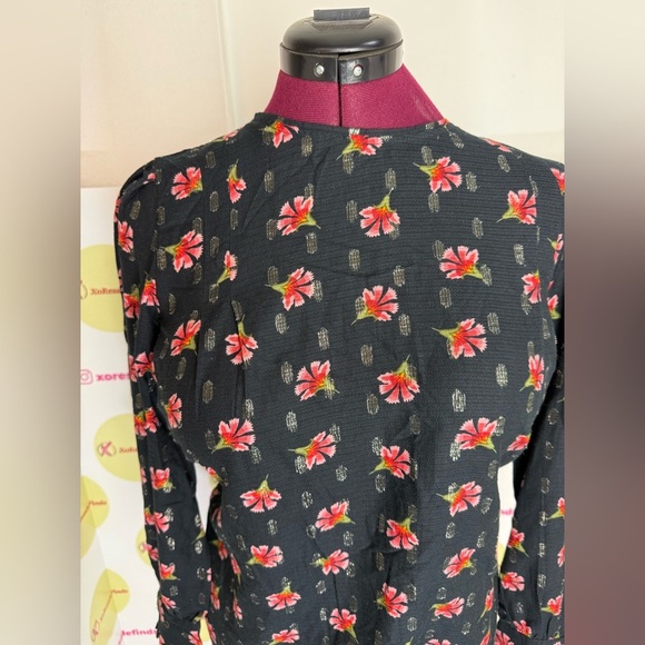 Loft Floral Long Sleeve Blouse - Picture 5 of 8